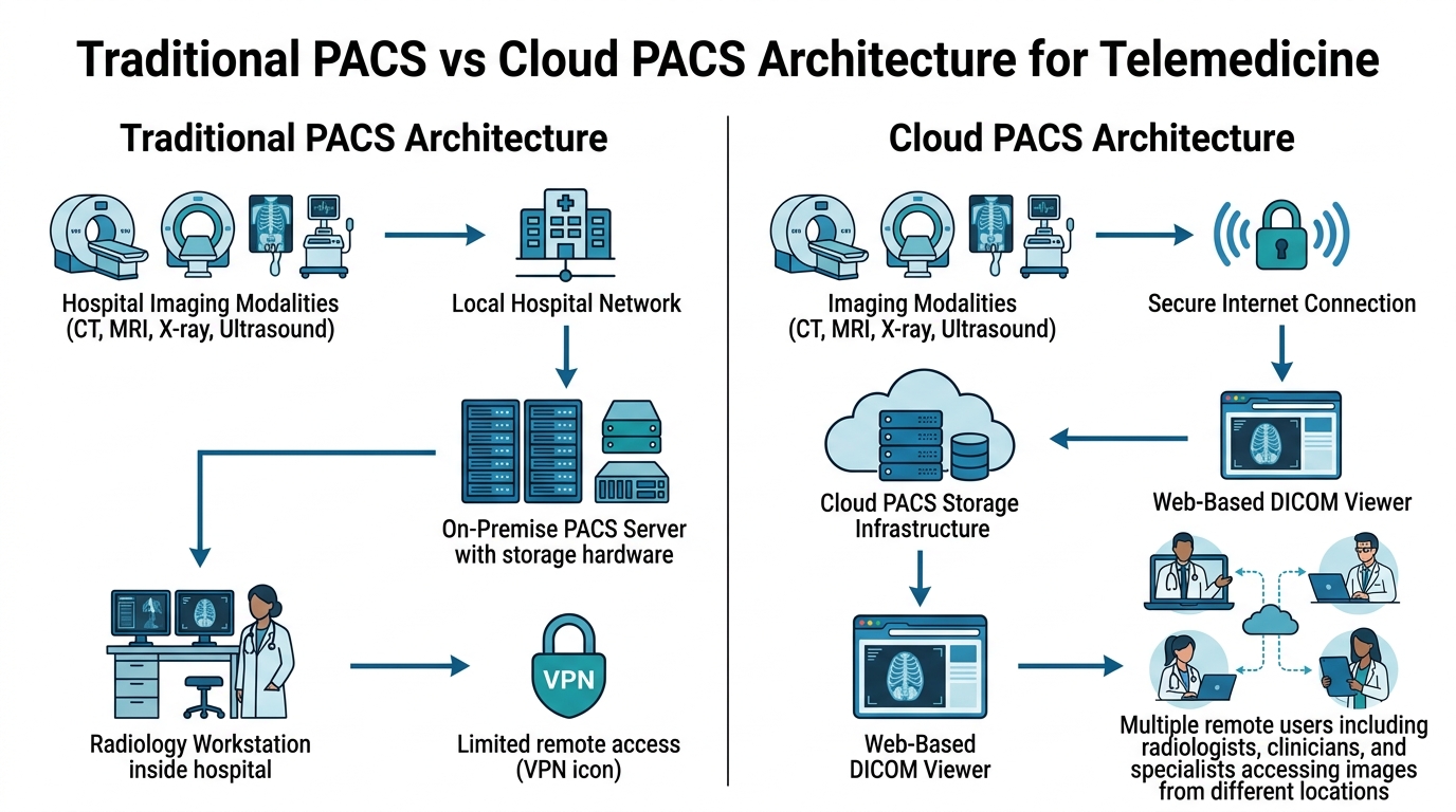 How Cloud-Based PACS is Revolutionizing Telemedicine and Remote Diagnostics